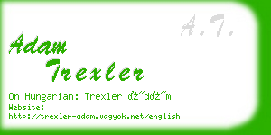 adam trexler business card